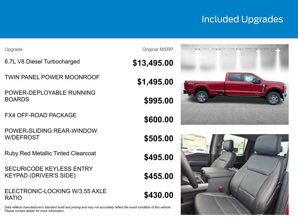 New 2026 Ford F350 Lariat w/ FX4 Off-Road Package image 3