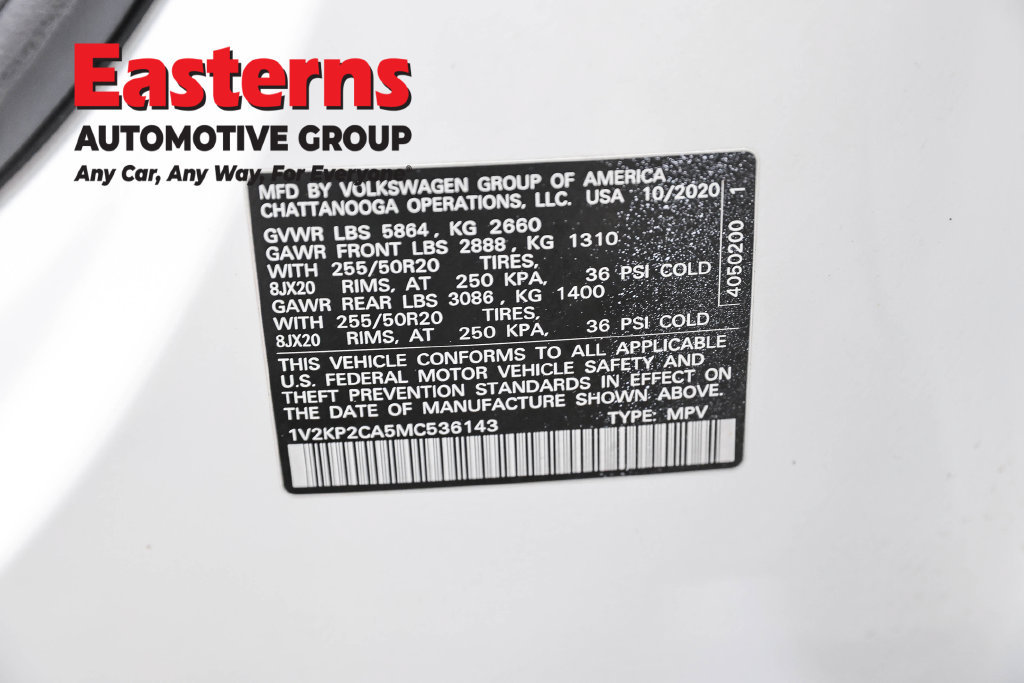 Used 2021 Volkswagen Atlas SE AWD/4WD image 39