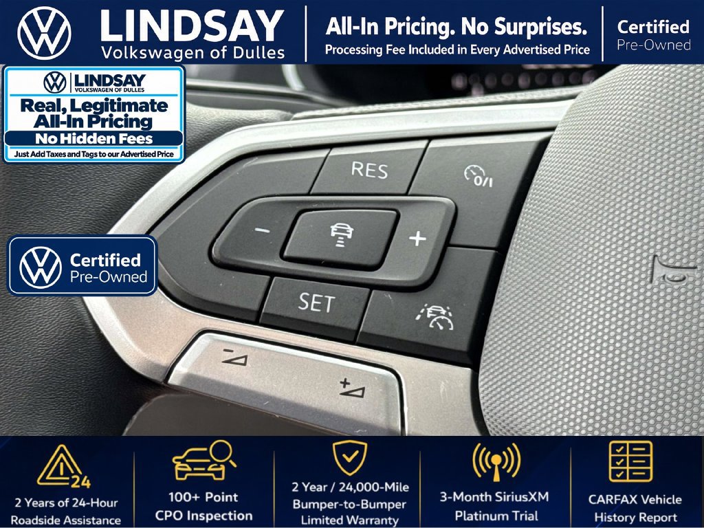 Certified 2023 Volkswagen Tiguan SE w/ Panoramic Sunroof Package AWD/4WD image 19