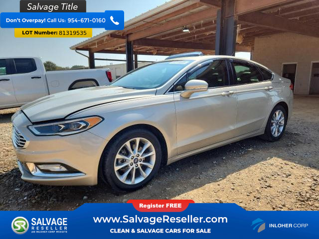 Used 2017 Ford Fusion SE