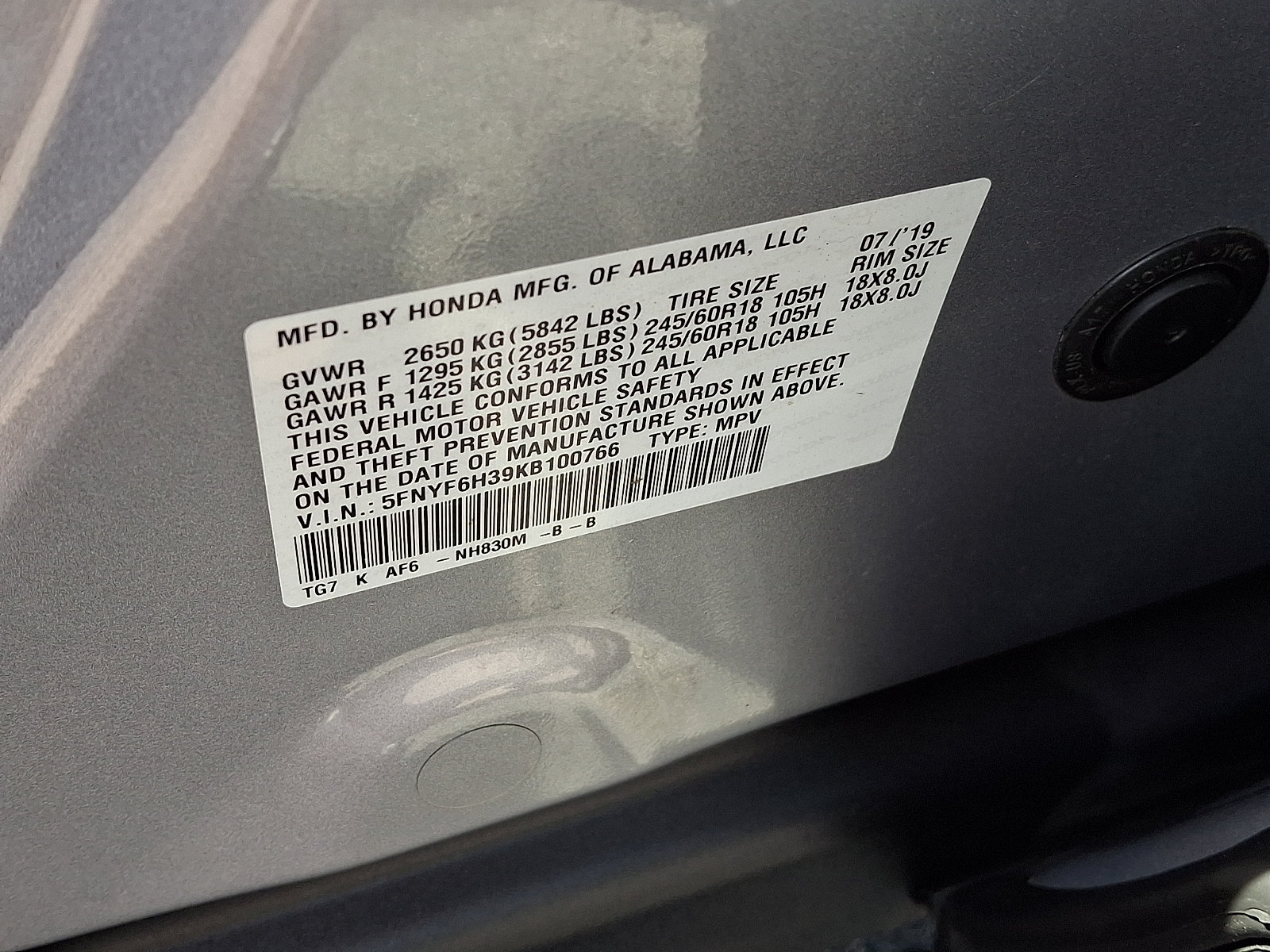 Used 2019 Honda Pilot EX image 27