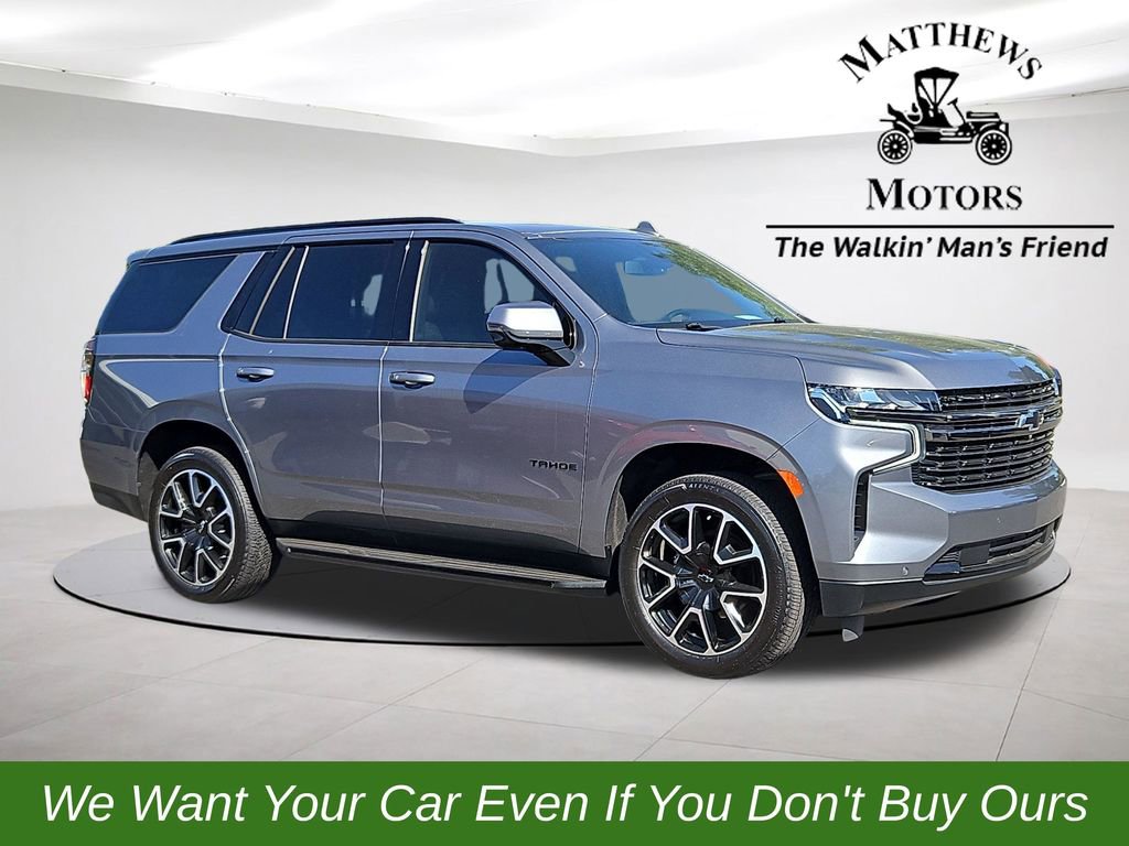 Used 2021 Chevrolet Tahoe RST w/ Luxury Package AWD/4WD 360° Tour