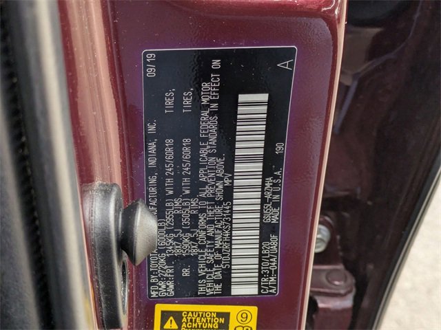 Used 2019 Toyota Highlander XLE image 32