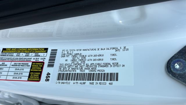 New 2026 Toyota Tacoma TRD Sport image 38