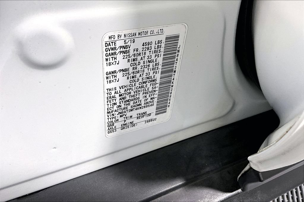 Used 2019 Nissan Rogue SV w/ Premium Package FWD image 32