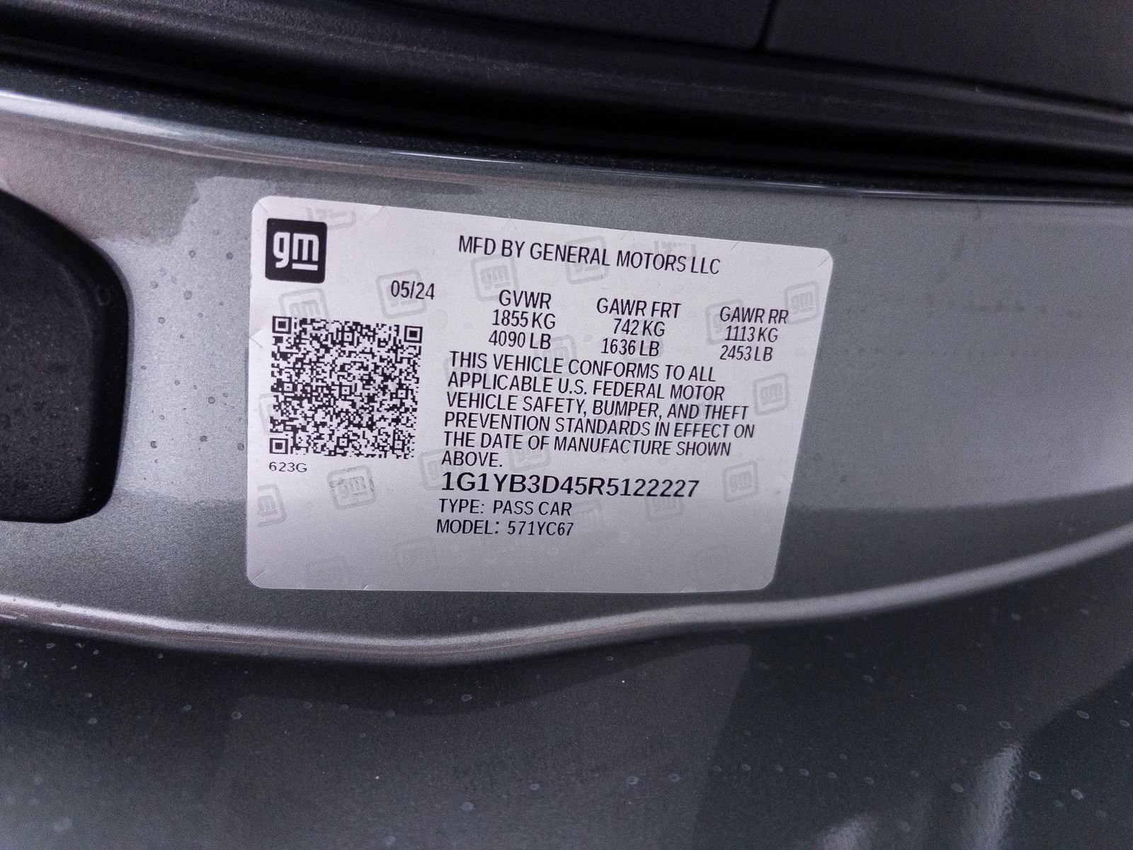 Used 2024 Chevrolet Corvette Stingray Preferred Conv w/ Battery Protection Package RWD image 61