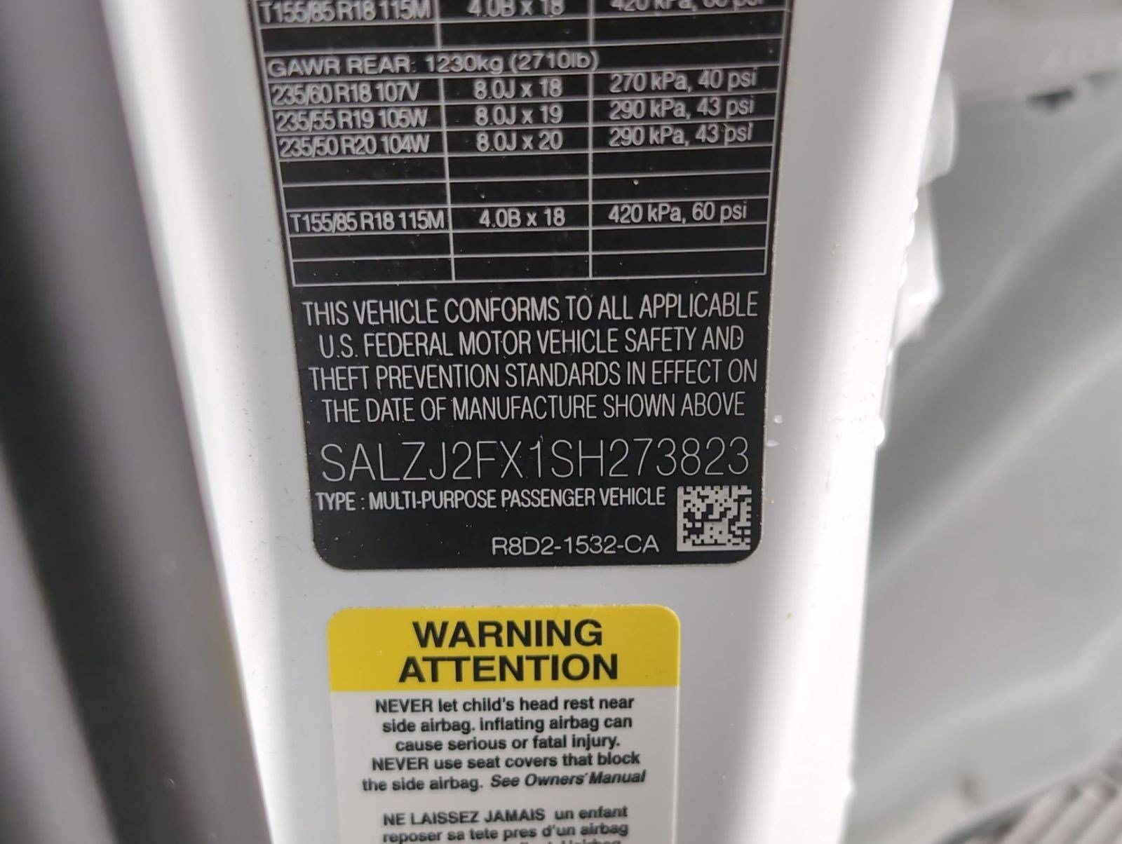 Certified 2025 Land Rover Range Rover Evoque S image 18