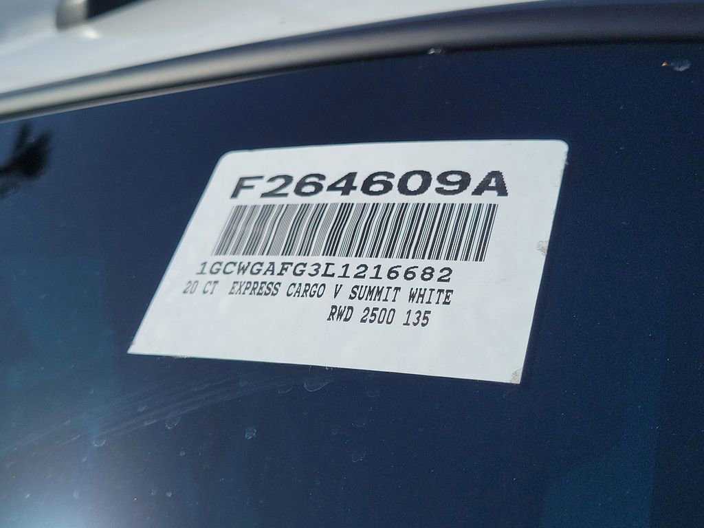 Used 2020 Chevrolet Express 2500 w/ Driver Convenience Package RWD image 26