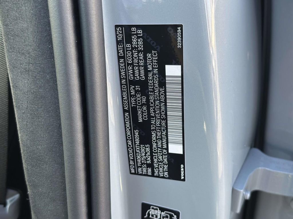 New 2026 Volvo XC90 B6 Ultra w/ Lounge Package image 25