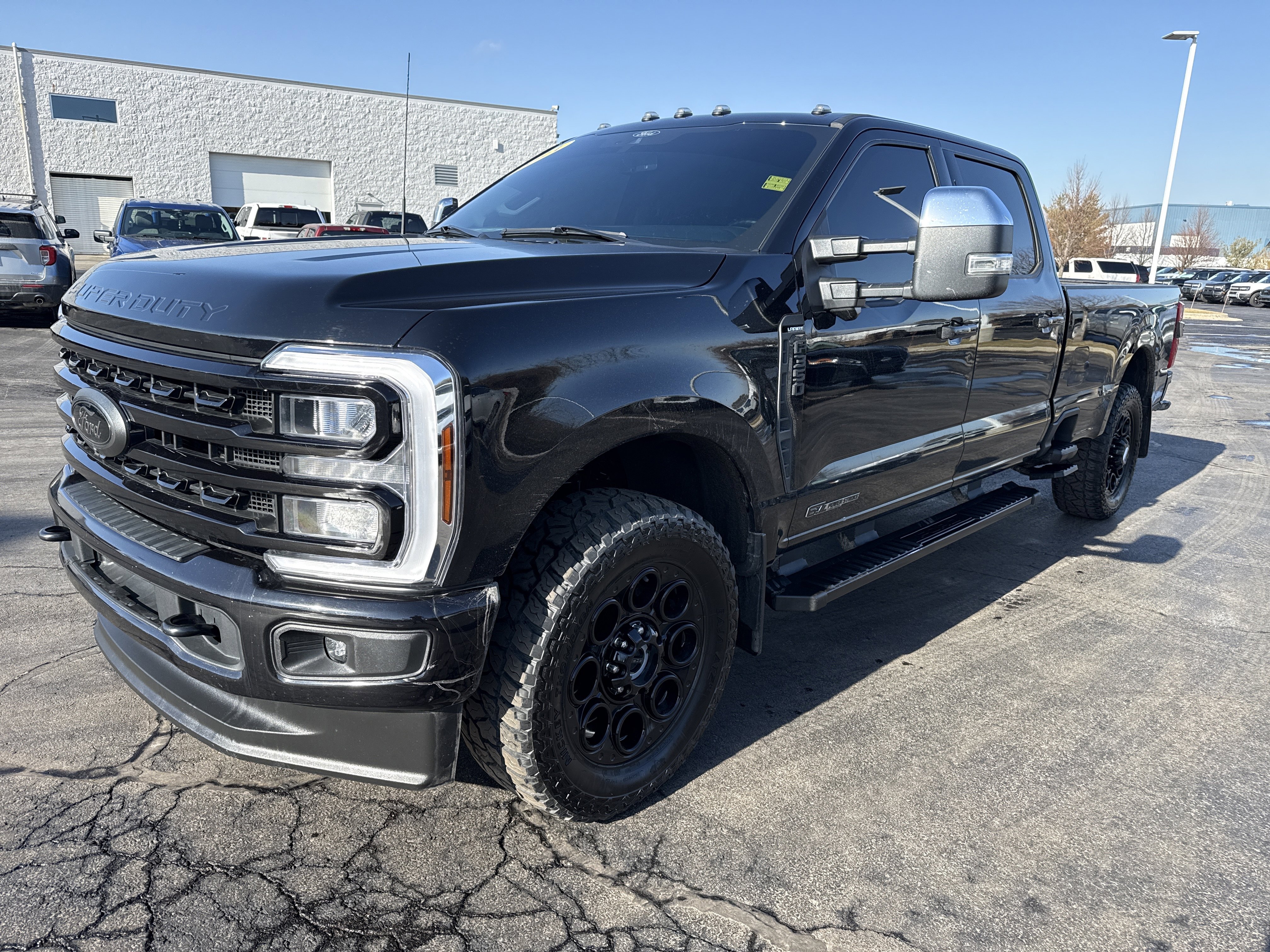 Used 2024 Ford F350 Lariat w/ Black Appearance Package image 2
