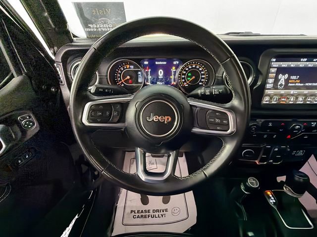 Used 2021 Jeep Wrangler Unlimited Sahara w/ Uconnect 4C Nav & Sound Group image 11
