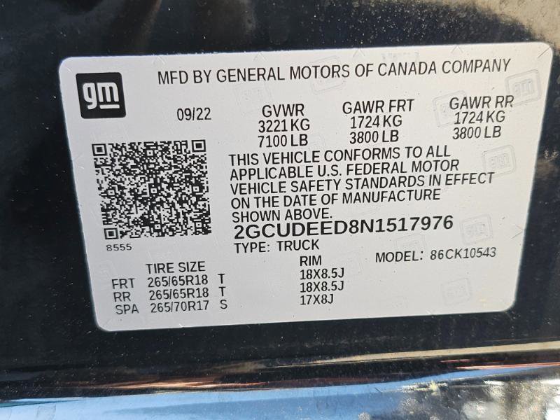 Used 2022 Chevrolet Silverado 1500 RST AWD/4WD image 39