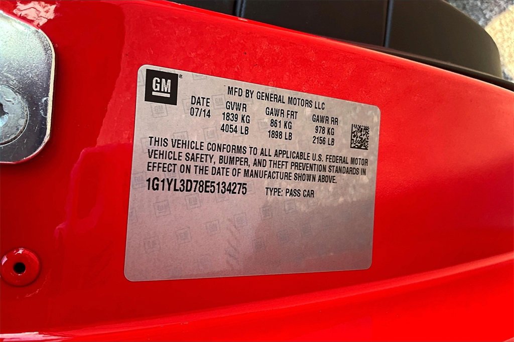 Used 2014 Chevrolet Corvette Stingray Convertible w/ 3LT Preferred Equipment Group image 27