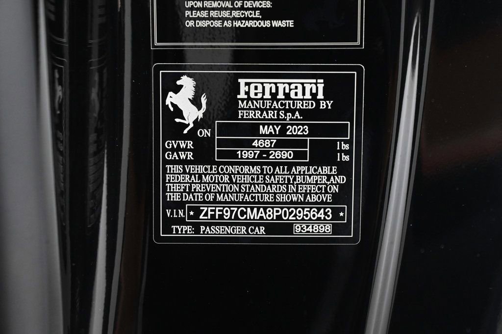 Certified 2023 Ferrari 812 GTS image 38