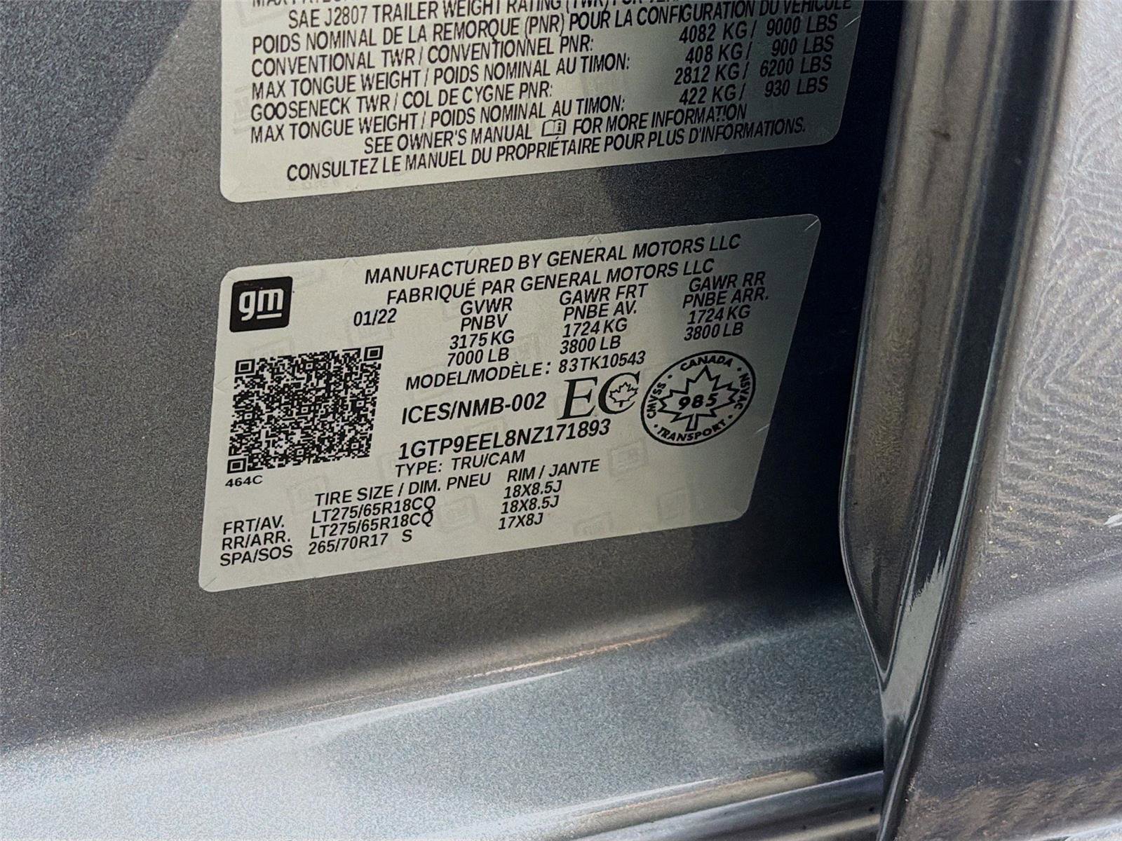 Used 2022 GMC Sierra 1500 AT4 w/ AT4 Preferred Package image 33