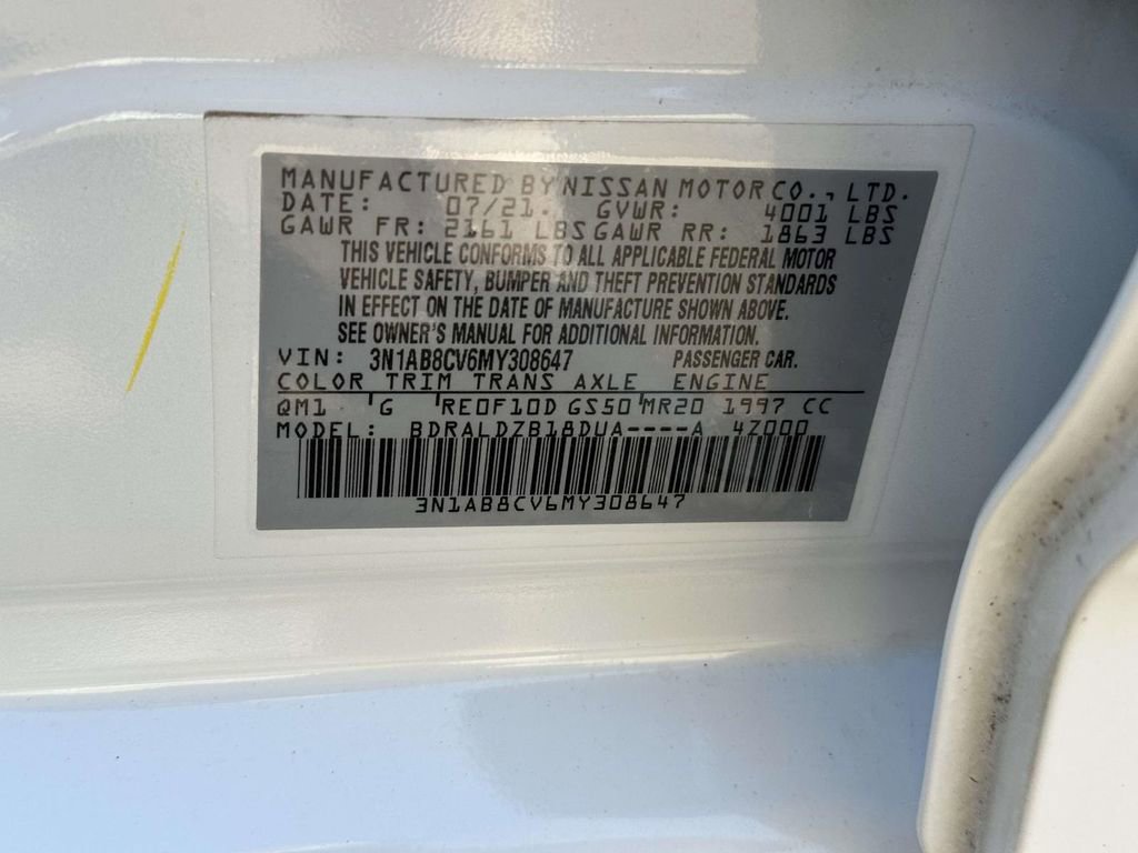 Used 2021 Nissan Sentra SV FWD image 18