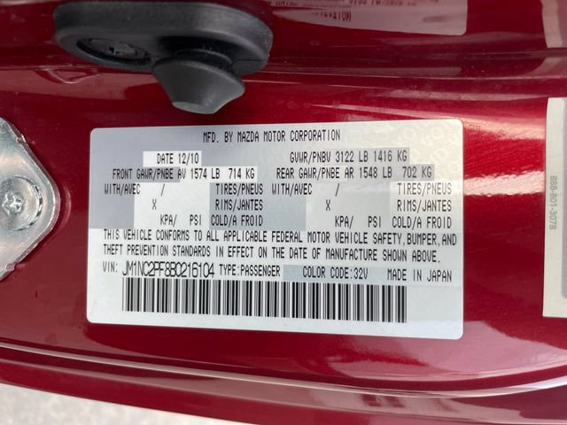 Used 2011 MAZDA MX-5 Miata Grand Touring w/ Premium Pkg RWD image 18