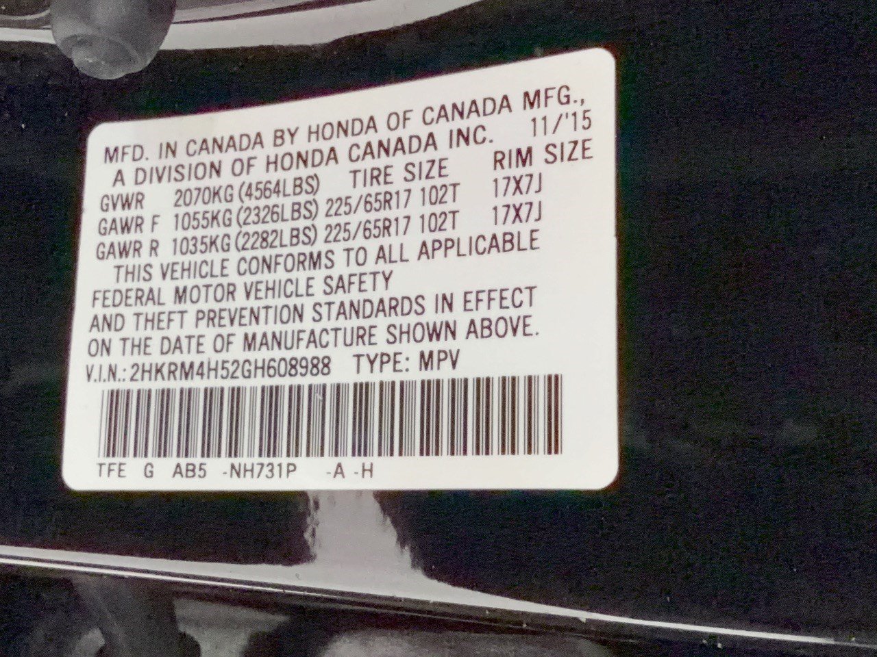 Used 2016 Honda CR-V EX image 32