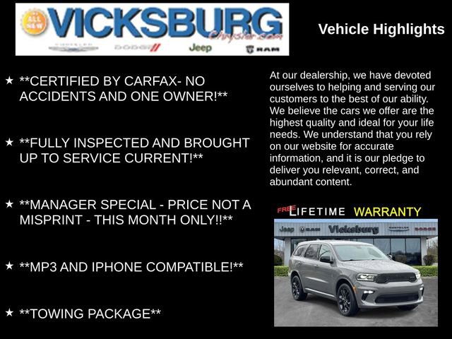 Used 2022 Dodge Durango SXT w/ Blacktop Package image 13