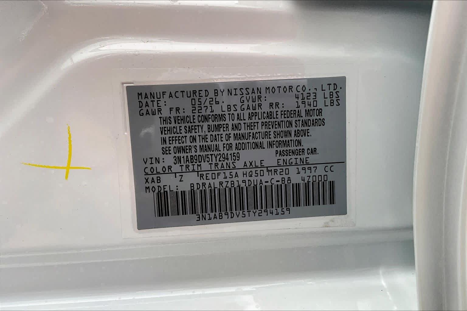 New 2026 Nissan Sentra SR FWD image 18