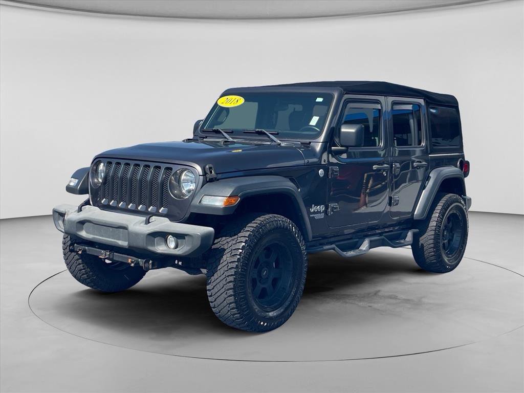 Used 2018 Jeep Wrangler Unlimited Sport S AWD/4WD image 3