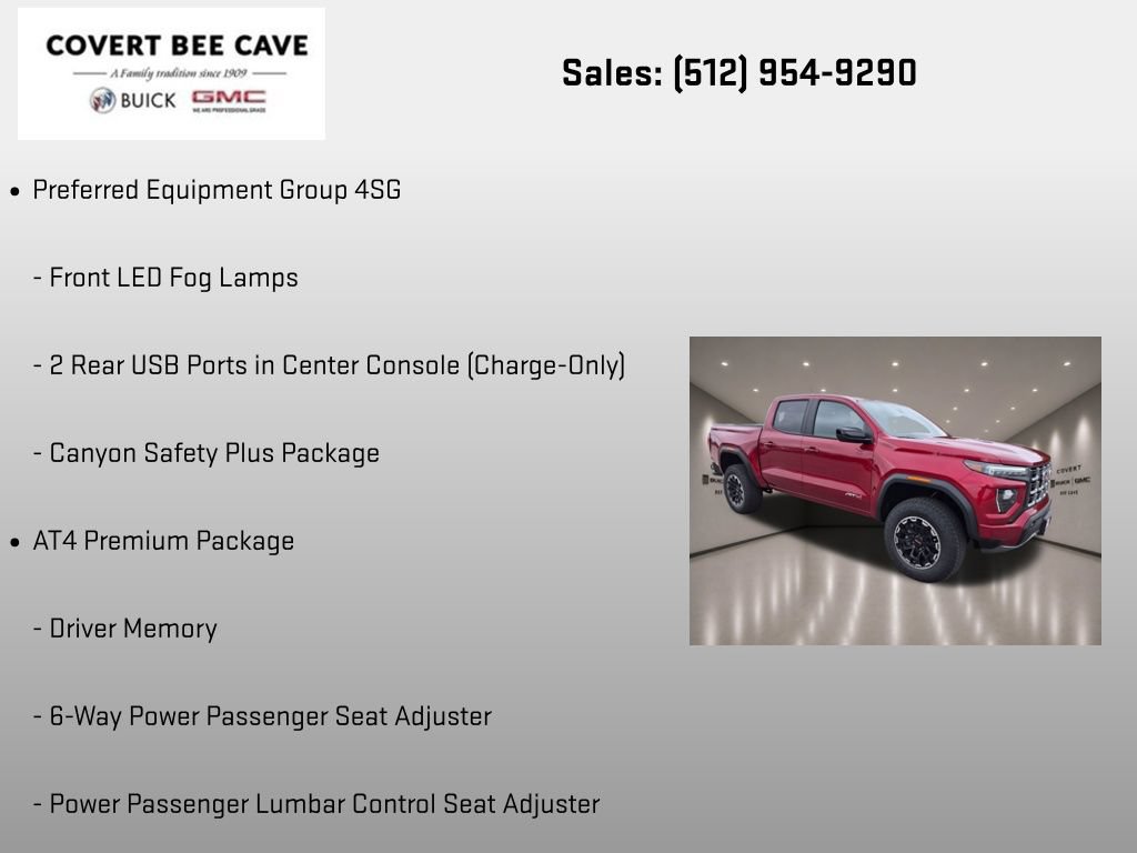 New 2026 GMC Canyon AT4 w/ AT4 Premium Package AWD/4WD image 18