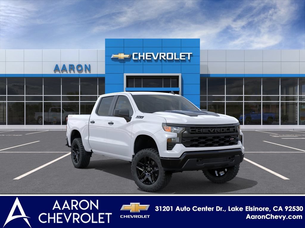 New 2026 Chevrolet Silverado 1500 Custom Trail Boss w/ Dark Appearance Package AWD/4WD image 2