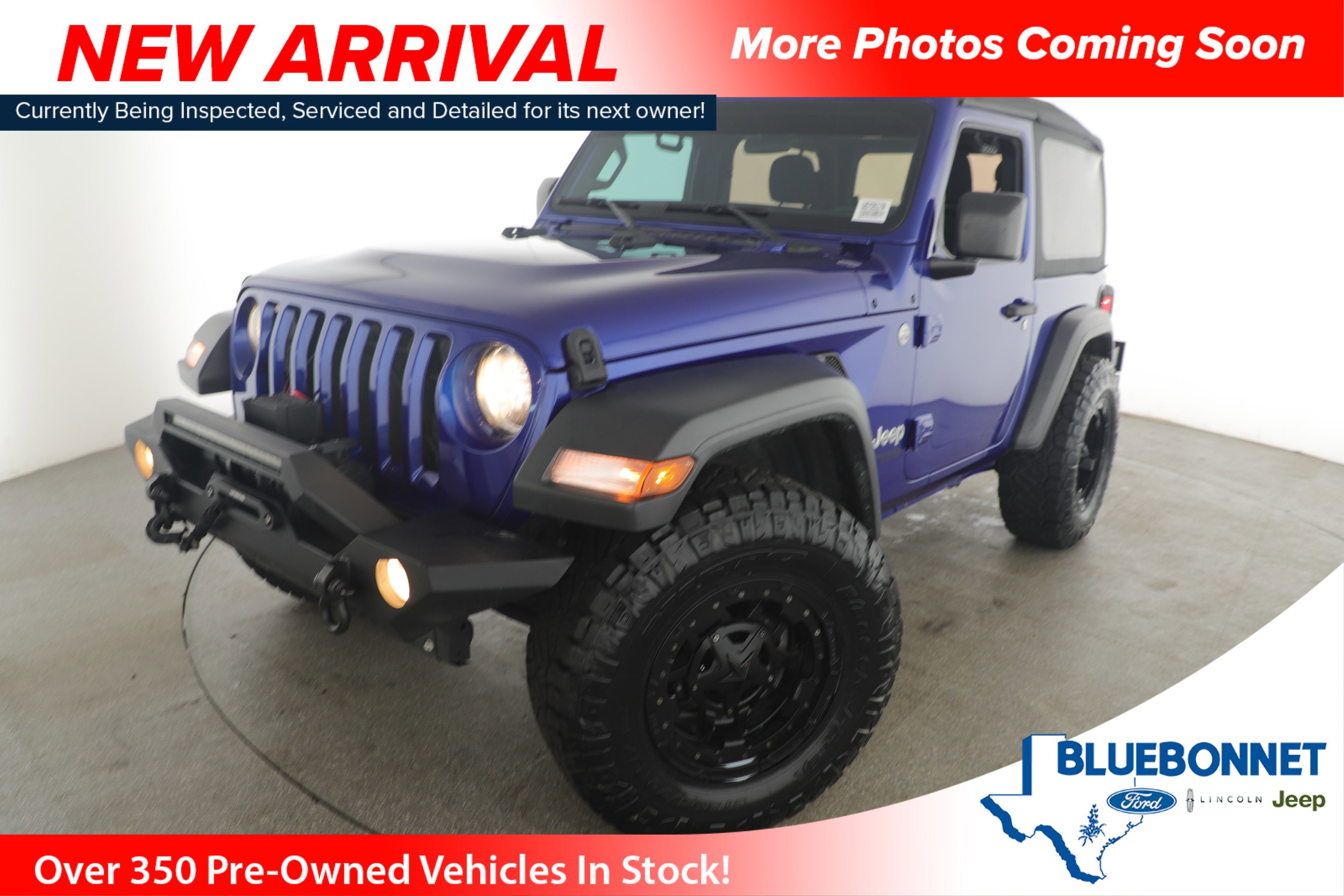 Certified 2019 Jeep Wrangler Sport