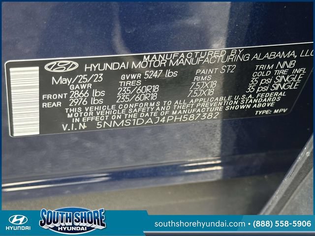 Certified 2023 Hyundai Santa Fe SE w/ Cargo Package AWD/4WD image 19