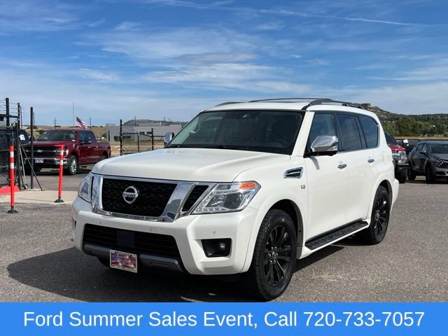 Used 2020 Nissan Armada Platinum w/ Captain's Chairs Package