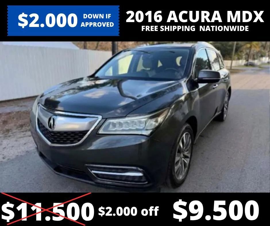 Used 2016 Acura MDX SH-AWD w/ Technology Package
