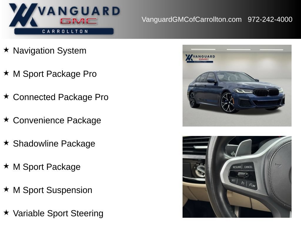 Used 2023 BMW 530i w/ M Sport Package RWD image 6