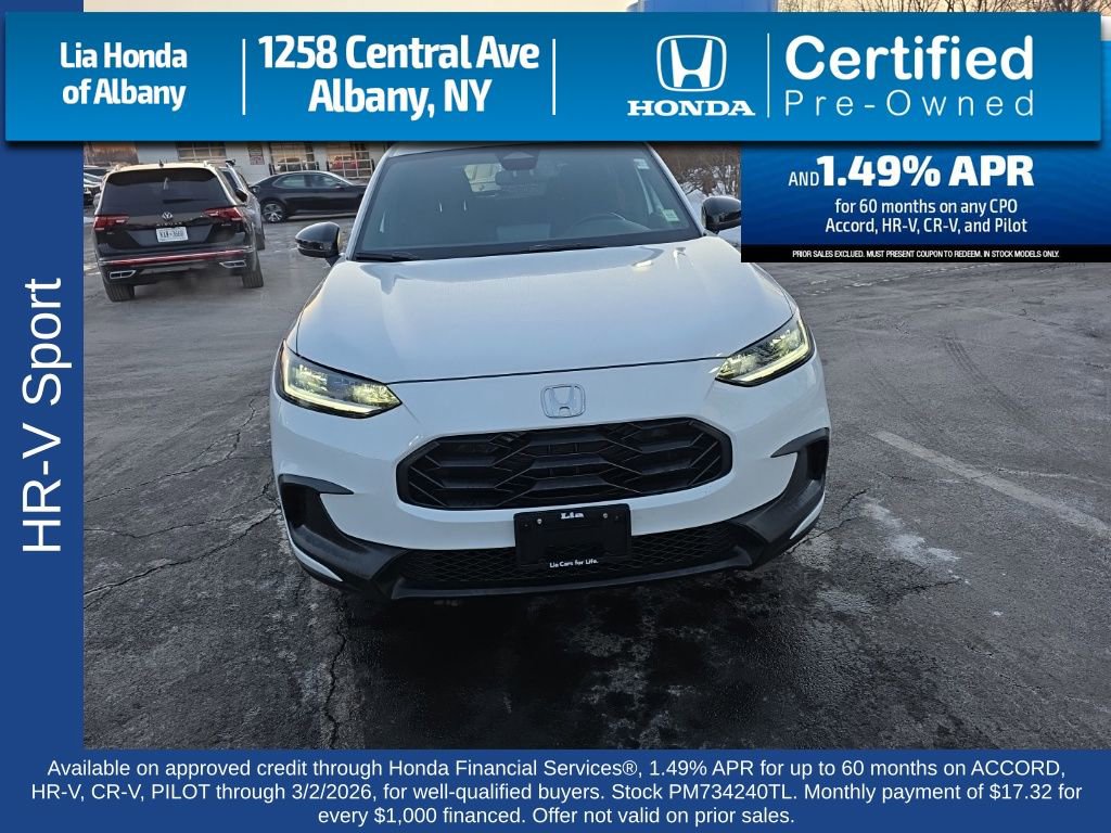 Certified 2023 Honda HR-V Sport image 2