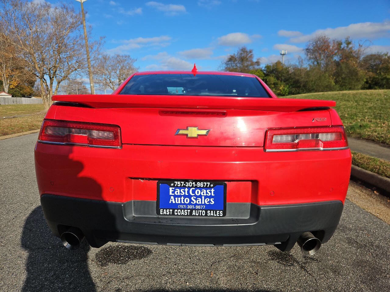 Used 2015 Chevrolet Camaro LT w/ RS Package image 5