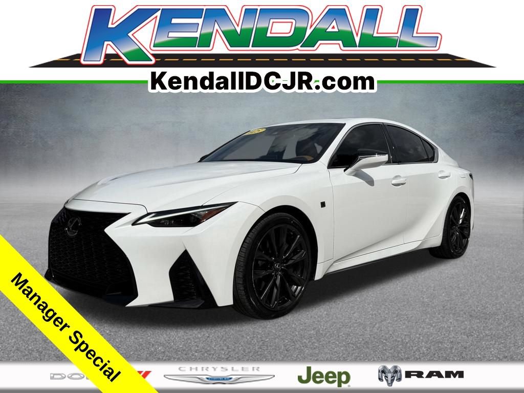 Used 2024 Lexus IS 350 F Sport w/ Accessory Package 2 RWD image 1