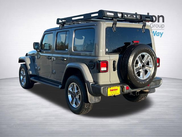 Used 2021 Jeep Wrangler Unlimited Sahara w/ Uconnect 4C Nav & Sound Group image 6