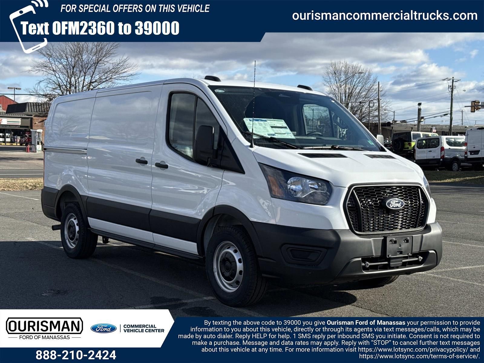 New 2026 Ford Transit 150 Low Roof w/ Load Area Protection Package