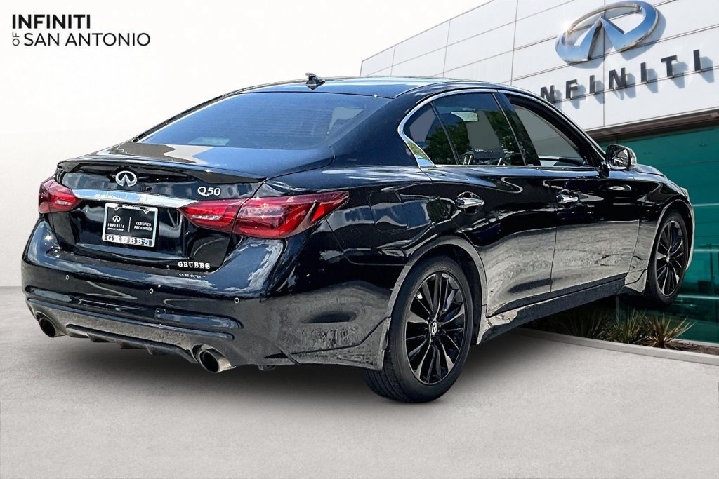 Used 2023 INFINITI Q50 Luxe w/ Cargo Package RWD image 2