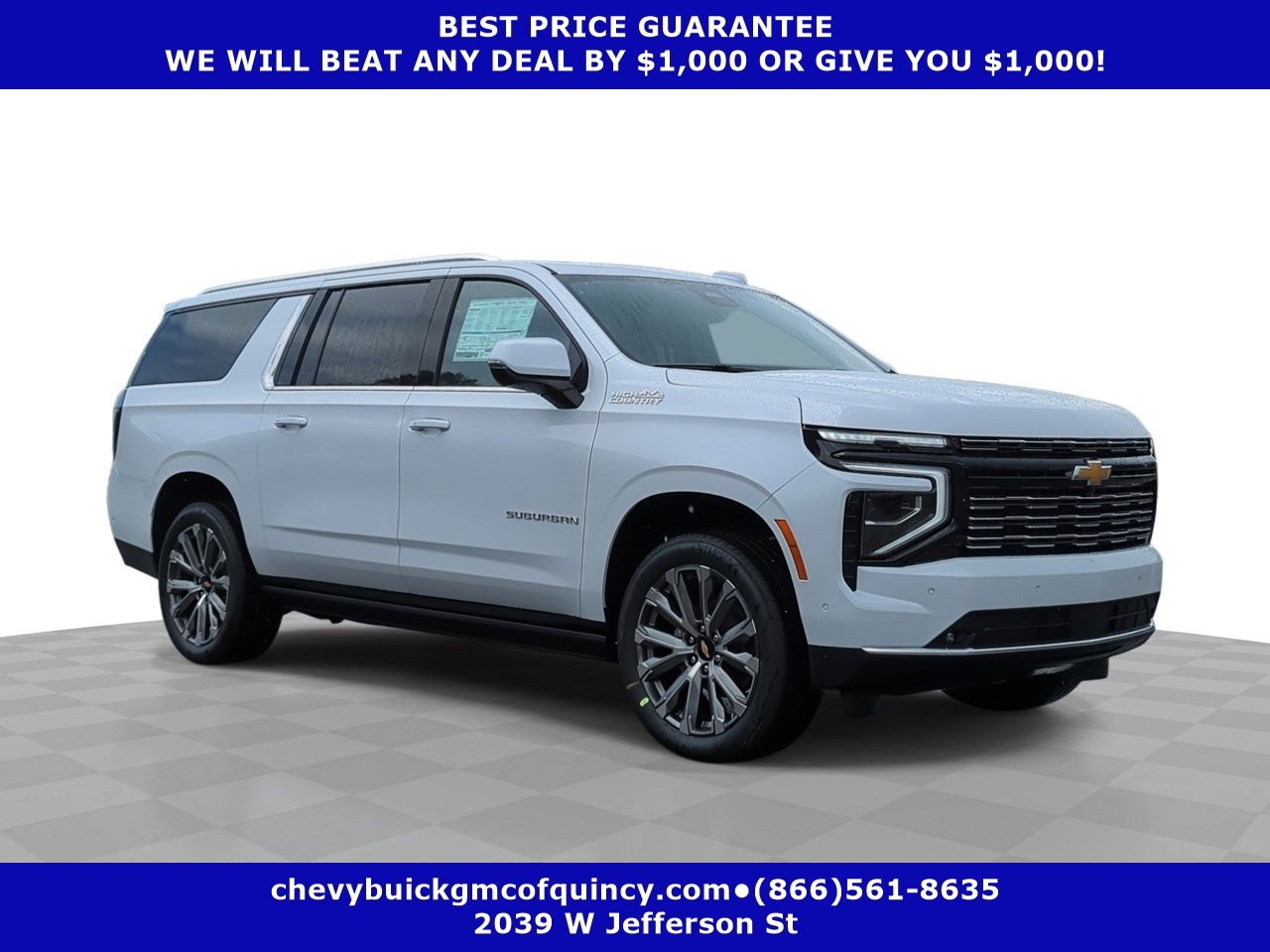 New 2026 Chevrolet Suburban High Country AWD/4WD image 1