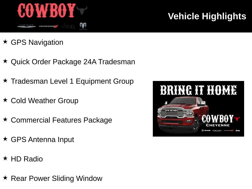 New 2026 RAM 2500 Tradesman AWD/4WD image 4