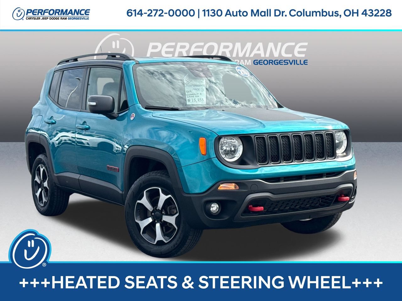 Used 2020 Jeep Renegade Trailhawk w/ Premium Leather Group