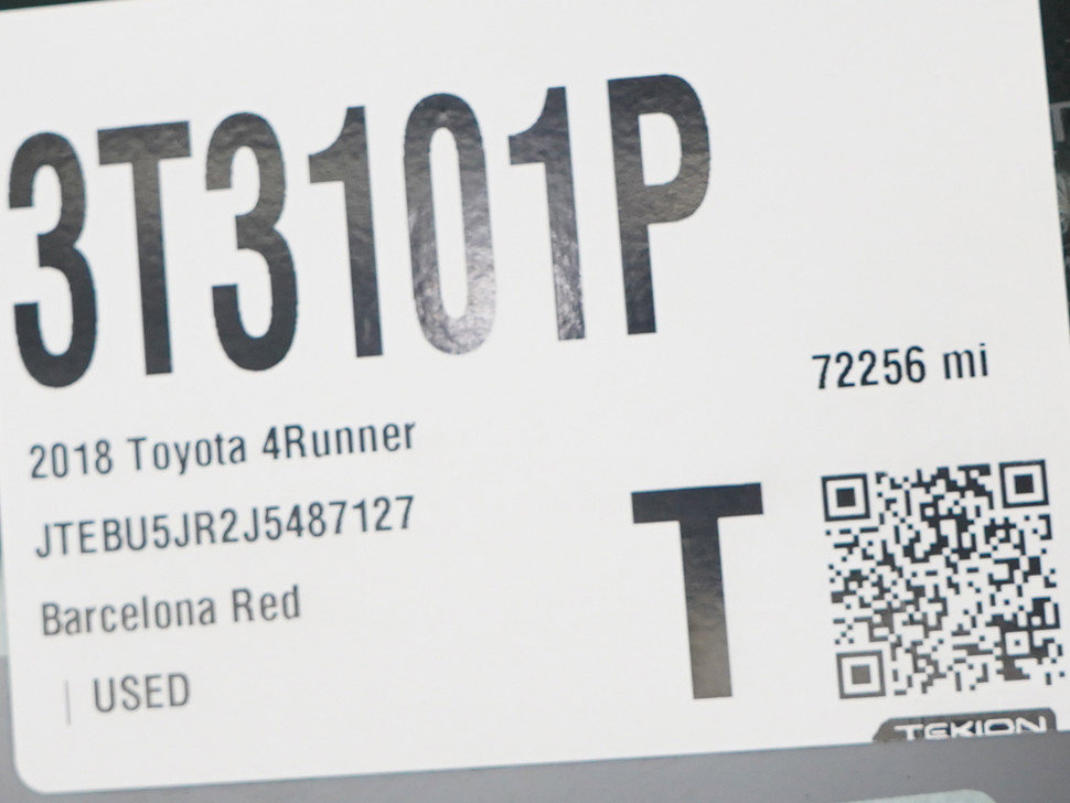 Used 2018 Toyota 4Runner SR5 image 32