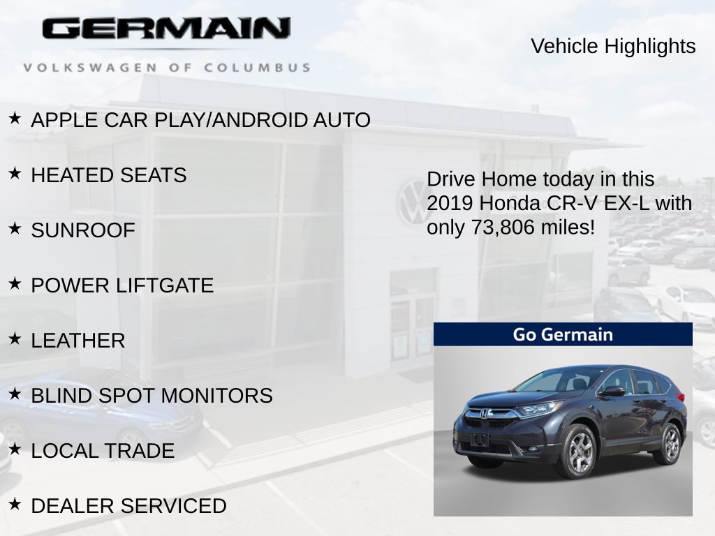 Used 2019 Honda CR-V EX-L image 4