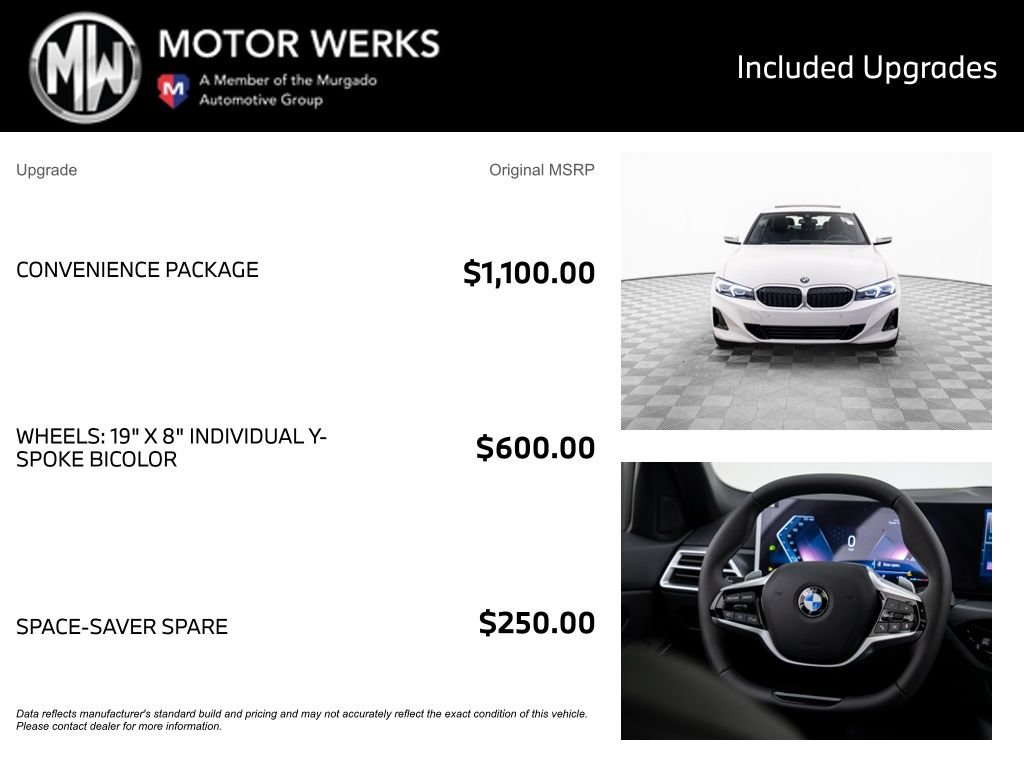 Used 2026 BMW 330i xDrive Sedan w/ Convenience Package AWD/4WD image 4