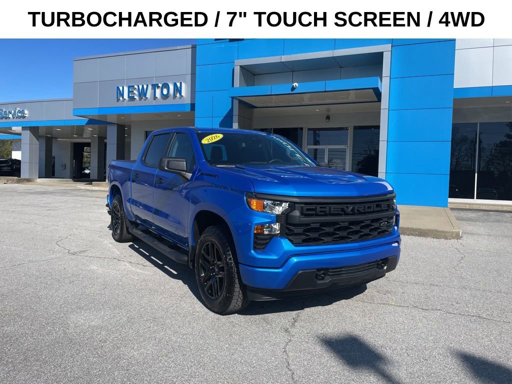 New 2026 Chevrolet Silverado 1500 Custom w/ Turbomax Blackout Package