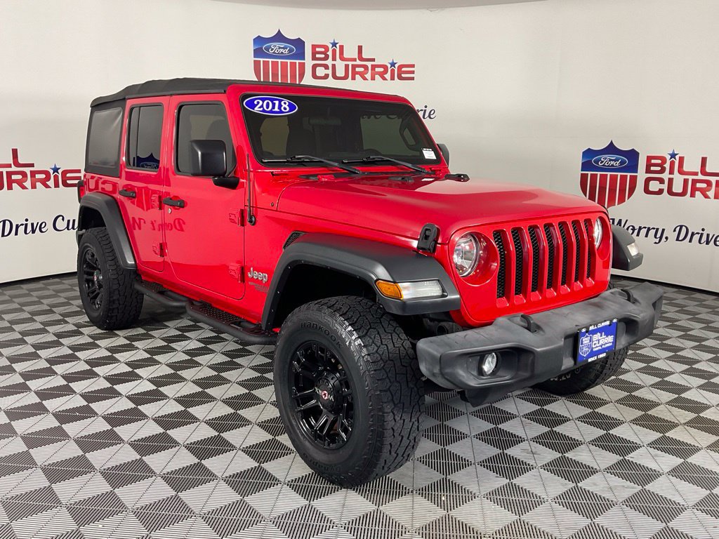 Used 2018 Jeep Wrangler Unlimited Sport S