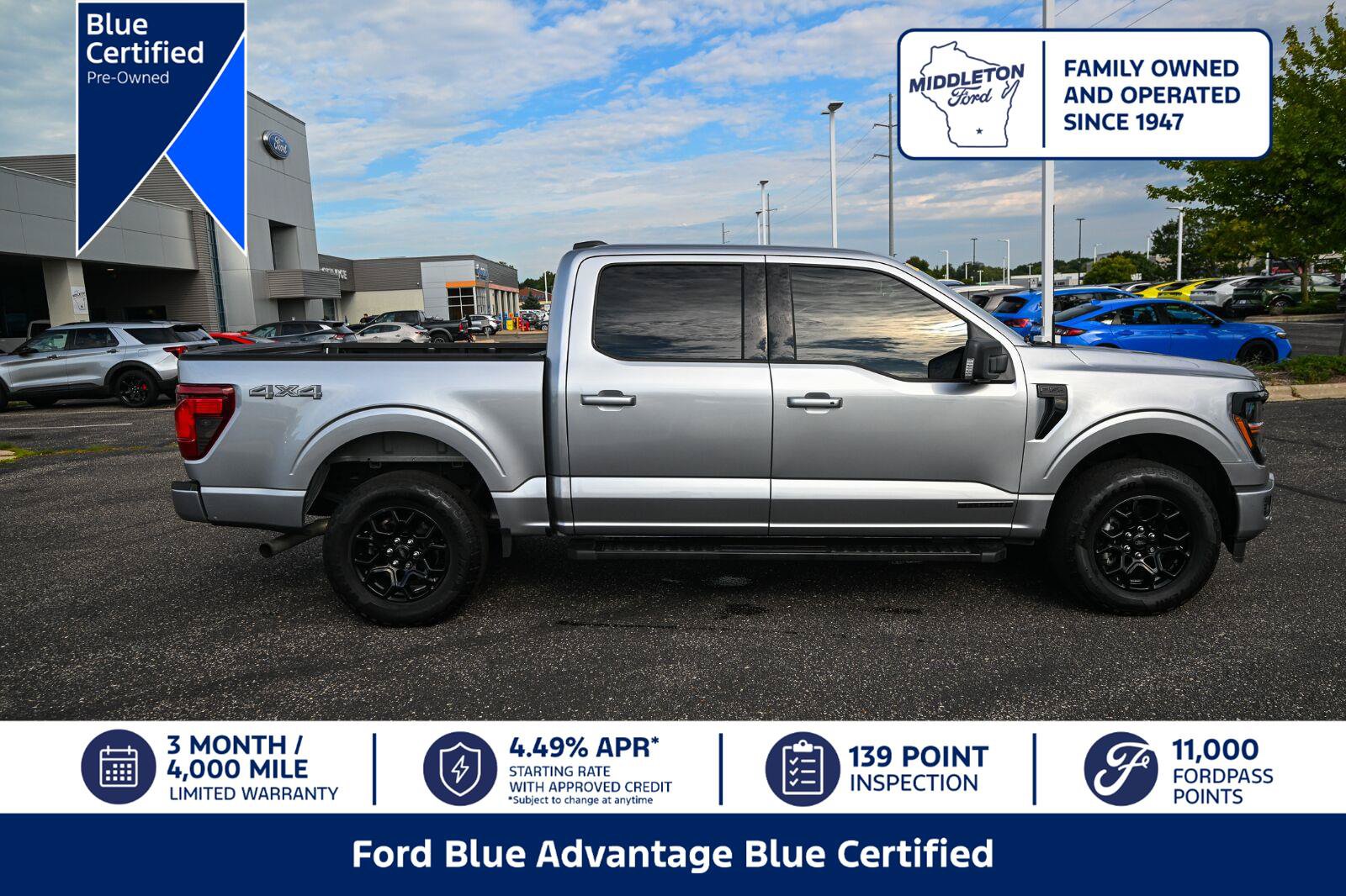 Certified 2024 Ford F150 XLT w/ Equipment Group 302A MID