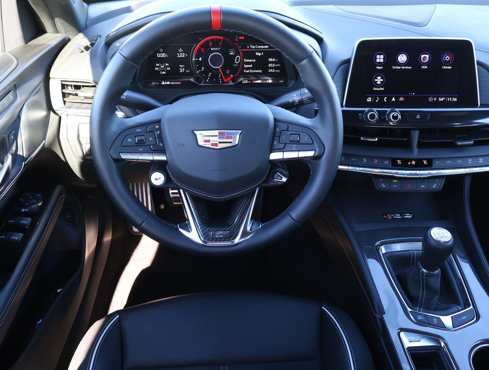 Used 2025 Cadillac CT4 V Blackwing w/ Carbon Fiber 1 Package image 9