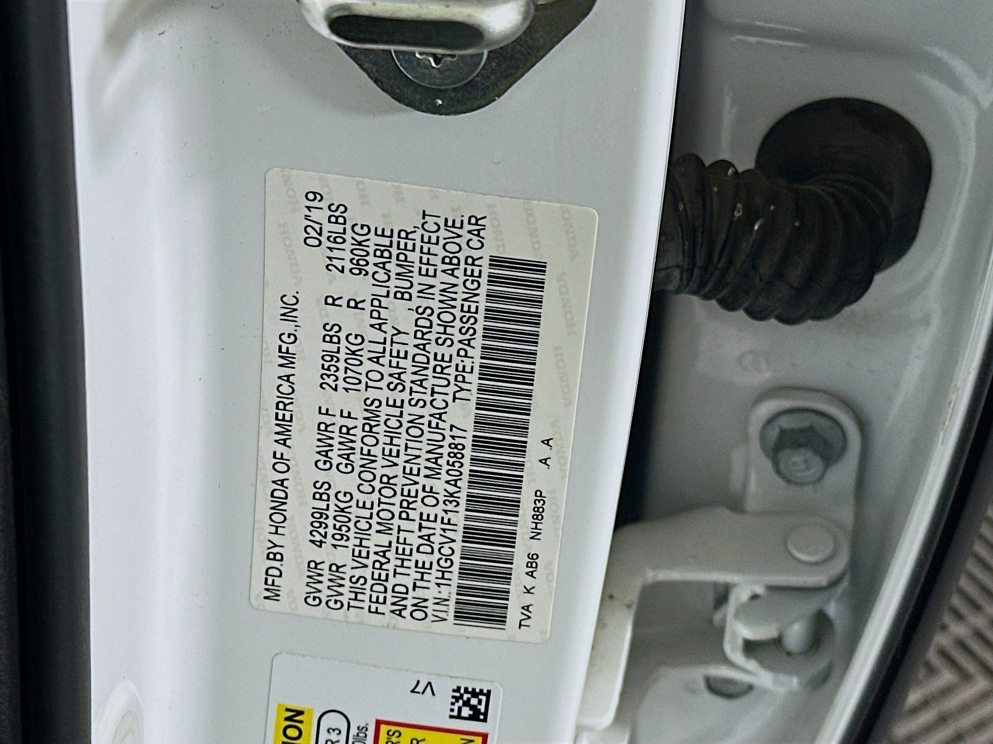 Used 2019 Honda Accord LX image 12