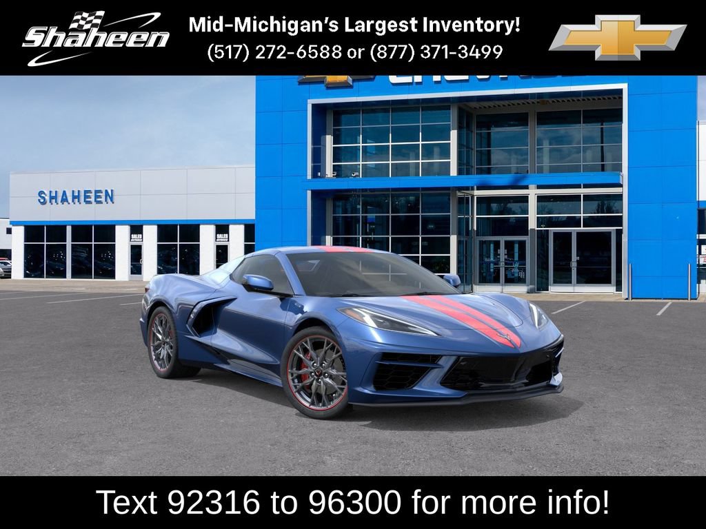 New 2027 Chevrolet Corvette Stingray Convertible w/ Stealth Interior Trim Package